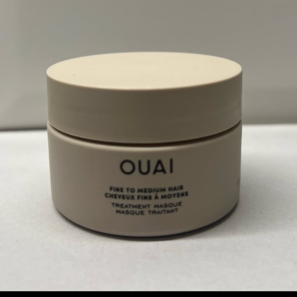 OUAI Cream Hair Masque Jar